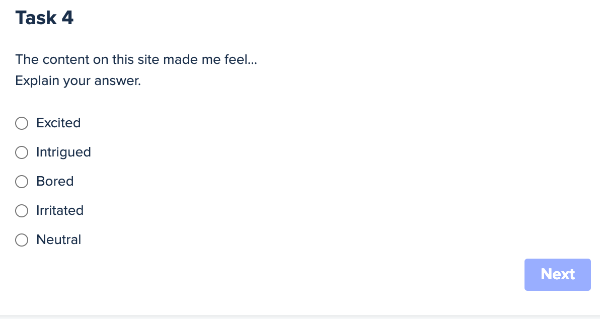 Tester les sentiments et l’état d’esprit Knowledge Base Home