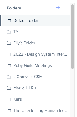 UserTesting Dashboard: Overview – Knowledge Base Home