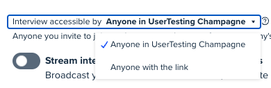interview accessible usertesting