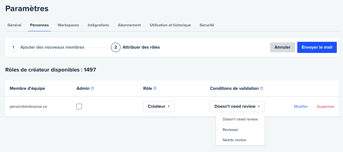 assigning approval flow french 