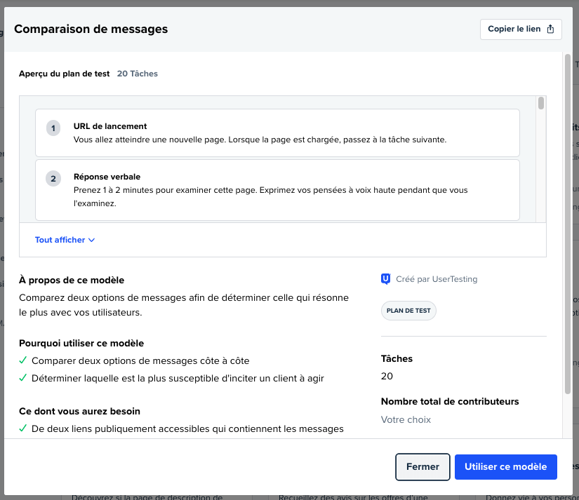 template preview french usertesting
