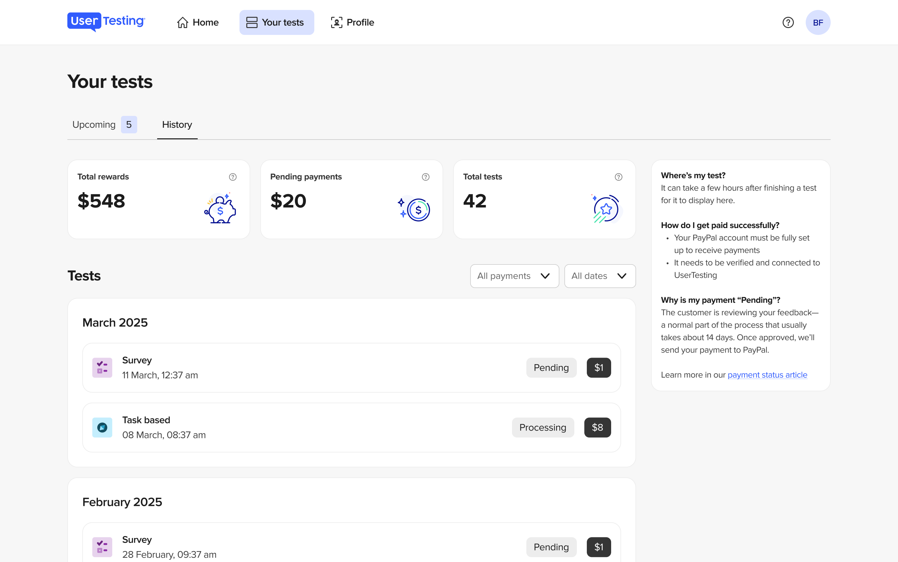 The UserTesting contributor experience – Knowledge Base Home